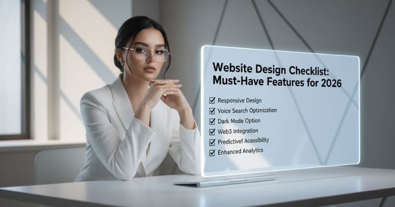 Website Design Checklist Must-Have Features for 2026